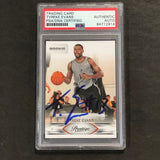 2009 Panini Prestige #154 Tyreke Evans Signed Card AUTO PSA Slabbed Kings