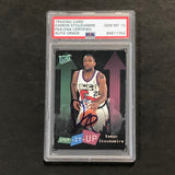 1996-97 Fleer Ultra STEP-IT-UP #287 Damon Stoudamire Signed Card AUTO 10 PSA Slabbed Raptors