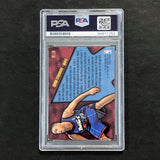 1996-97 Fleer Ultra STEP-IT-UP #287 Damon Stoudamire Signed Card AUTO 10 PSA Slabbed Raptors