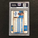 2009-10 Panini Studio #61 Rashard Lewis Signed Card AUTO 10 PSA/DNA Slabbed Magic