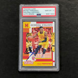 2019-20 Contenders Draft Picks #28 Bruno Fernando Signed Card Auto 10 PSA Slabbed Maryland