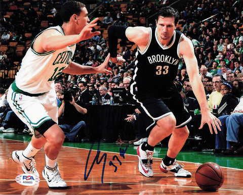 MIRZA TELETOVIC signed 8x10 Photo PSA/DNA Brooklyn Nets Autographed