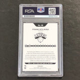 2018-19 NBA Hoops #68 Frank Ntilikina Signed Card AUTO PSA Slabbed Knicks