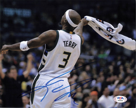 Jason Terry signed 8x10 photo PSA/DNA Milwaukee Bucks Autographed