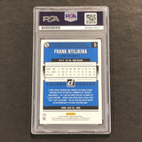 2018-19 Panini Donruss #57 Frank Ntilikina Signed Card AUTO PSA Slabbed Knicks