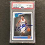 2018-19 Donruss Rated Rookie #175 Allonzo Trier Signed Card AUTO PSA Slabbed RC Knicks