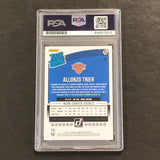 2018-19 Donruss Rated Rookie #175 Allonzo Trier Signed Card AUTO PSA Slabbed RC Knicks