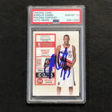 2010-11 Playoff Contenders Patches #22 Marcus Camby Signed AUTO 10 PSA Slabbed Trail Blazers