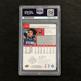 2009-10 Upper Deck #212 Dante Cunningham Signed Card AUTO 10 PSA Slabbed Trail Blazers