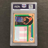 1992-93 Fleer #135 Sam Mitchell Signed Card AUTO PSA/DNA Slabbed Timberwolves