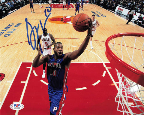 Greg Monroe signed 8x10 photo PSA/DNA Detroit Pistons Autographed