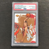 2005-06 Upper Deck #92 Martynas Andriuskevicius Signed Card AUTO PSA Slabbed Cavaliers