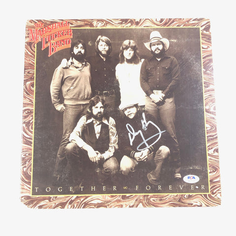 DOUG GRAY The Marshall Tucker Band signed Together Forever LP Vinyl PSA/DNA Album autographed