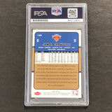 2006-07 Fleer #130 Jamal Crawford Signed Card AUTO PSA Slabbed Knicks