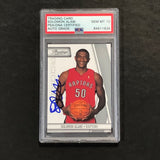 2010-11 Panini Prestige #200 Solomon Alabi Signed Card AUTO 10 PSA Slabbed Raptors