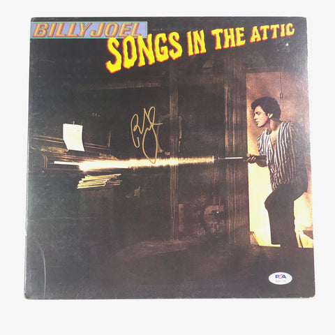 Billy Joel signed Songs in The Attic LP Vinyl PSA/DNA Album autographed