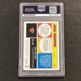 2005-06 Topps Bazooka #42 Jamal Crawford Signed Card AUTO PSA Slabbed Knicks