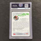 2005-06 TOPPS #222 Marvin Williams Signed AUTO PSA Slabbed RC Hawks