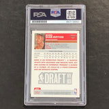 2003 NBA Topps #241 Boris Diaw-Riffiod Signed Card AUTO PSA Slabbed RC