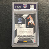 2016-17 Panini Prizm #62 Chandler Parsons Signed Card AUTO PSA/DNA Slabbed Memphis Grizzlies