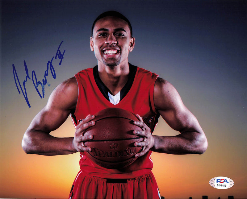 Joel Berry II signed 8x10 photo PSA/DNA Besiktas Autographed