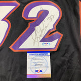 KARL MALONE signed jersey PSA/DNA Utah Jazz Autographed