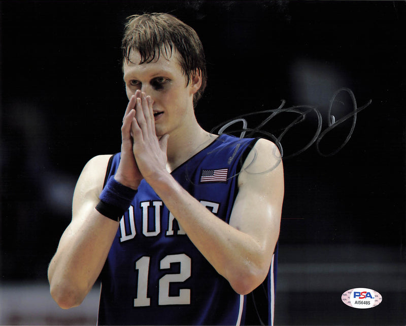 Kyle Singler signed 8x10 photo PSA/DNA Duke Blue Devils Autographed