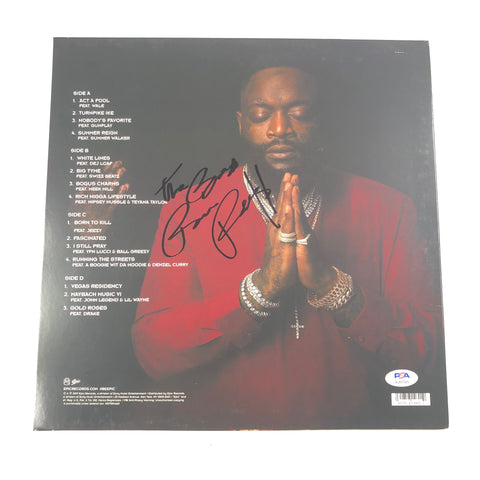 RICK ROSS signed LP Vinyl PSA/DNA Port of Miami 2 Album autographed