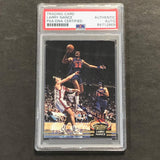 1992-93 Topps Stadium Club #298 Larry Nance Signed Card PSA Slabbed Cavaliers