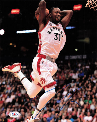 Terrence Ross signed 8x10 photo PSA/DNA Toronto Raptors Autographed
