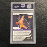 2018-19 Panini Prizm Red White Blue #274 Svi Mykhailiuk Signed Card AUTO PSA Slabbed RC Lakers