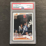 2006 Topps Chrome Rookie Card #184 C.J. Miles Signed Card PSA Slabbed Jazz