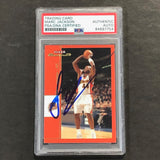 2001-02 Fleer Momentum #156 Marc Jackson Signed Card PSA Slabbed
