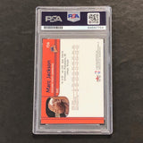 2001-02 Fleer Momentum #156 Marc Jackson Signed Card PSA Slabbed