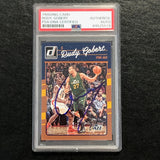 2016 Donruss #50 Rudy Gobert Signed Card AUTO PSA Slabbed Jazz