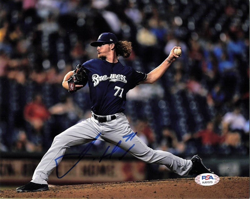 Josh Hader signed 8x10 photo PSA/DNA Milwaukee Brewers Autographed