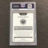 2018-19 NBA Hoops #49 Markieff Morris Signed Card AUTO PSA Slabbed Wizards