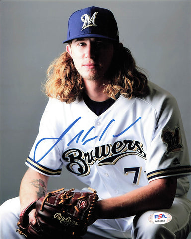 Josh Hader signed 8x10 photo PSA/DNA Milwaukee Brewers Autographed