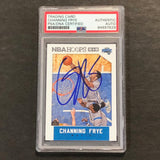 2015-16 NBA Hoops #117 Channing Frye Signed Card AUTO PSA Slabbed Magic