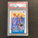 2015-16 NBA Hoops #117 Channing Frye Signed Card AUTO PSA Slabbed Magic