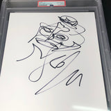 Mod Sun Signed Sketch PSA Encapsulated Autographed Rapper