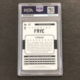 2015-16 NBA Hoops #117 Channing Frye Signed Card AUTO PSA Slabbed Magic