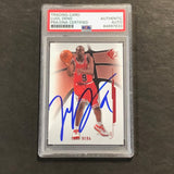 2008-09 Upper Deck SP #27 Luol Deng Signed Card AUTO PSA Slabbed Bulls