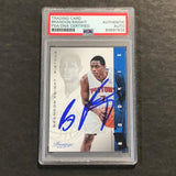 2012-13 Panini Prestige #153 Brandon Knight Signed Card PSA Slabbed Pistons