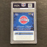 2012-13 Panini Prestige #153 Brandon Knight Signed Card PSA Slabbed Pistons