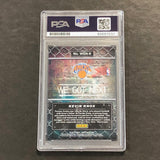 2018-19 NBA Hoops "We Got Next" #WGN-9 Kevin Knox Signed Card PSA Slabbed Knicks