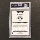 2018-19 NBA Hoops RC #242 Kevin Knox Signed Card AUTO PSA Slabbed Knicks