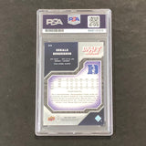 2009-10 Upper Deck Draft Edition #33 Gerald Henderson Signed Card AUTO 10 PSA Slabbed Duke Blue Devils