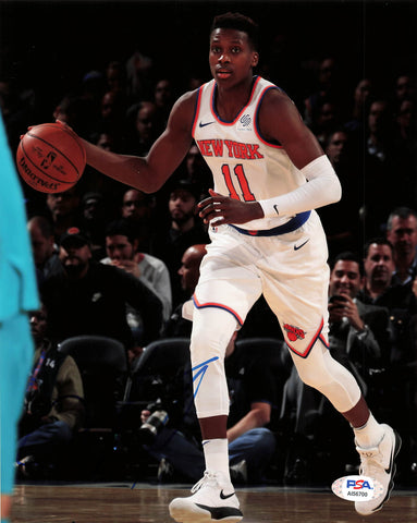 Frank Ntilikina signed 8x10 photo PSA/DNA New York Knicks Autographed