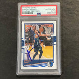 2020-21 Donruss Panini #30 Dwight Powell Card PSA Slabbed Mavericks